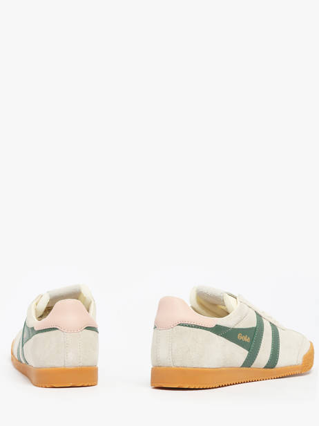 Sneakers Elan Uit Leder Gola Beige accessoires CLB538 ander zicht 3